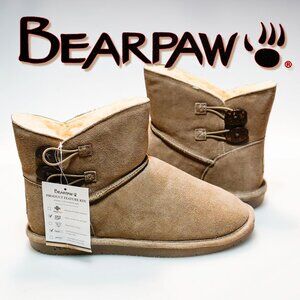 NIB Bearpaw Rosy Wide Boot (color Stone 276)